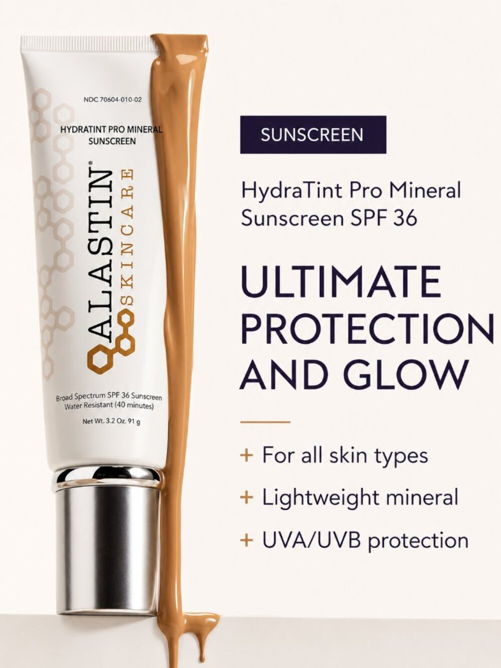Alastin Hydrating Pro Mineral Broad Spectrum Sunscreen cream ( 3.2Oz / 91 g ) - Picture 4 of 4